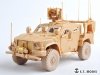 E.T. Model P35-117 US ARMY M1278 Heavy Carrier-General Purpose(JLTV-GP) Sagged wheels For TRUMPETER Kit 1/35